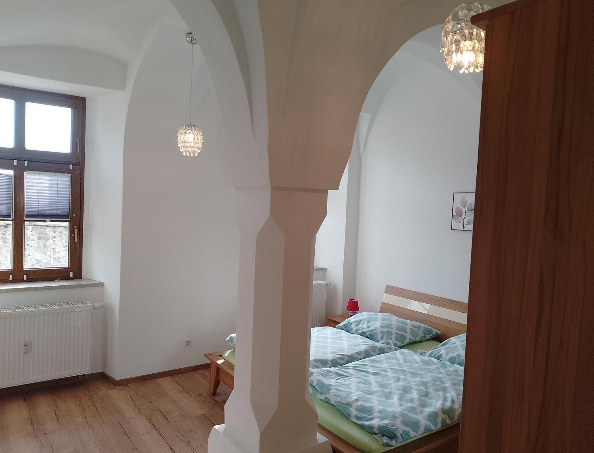Ferienwohnung Im Rittergut Plohn 300 Meter Zum Freizeitpark Lengenfeld  Ngoại thất bức ảnh